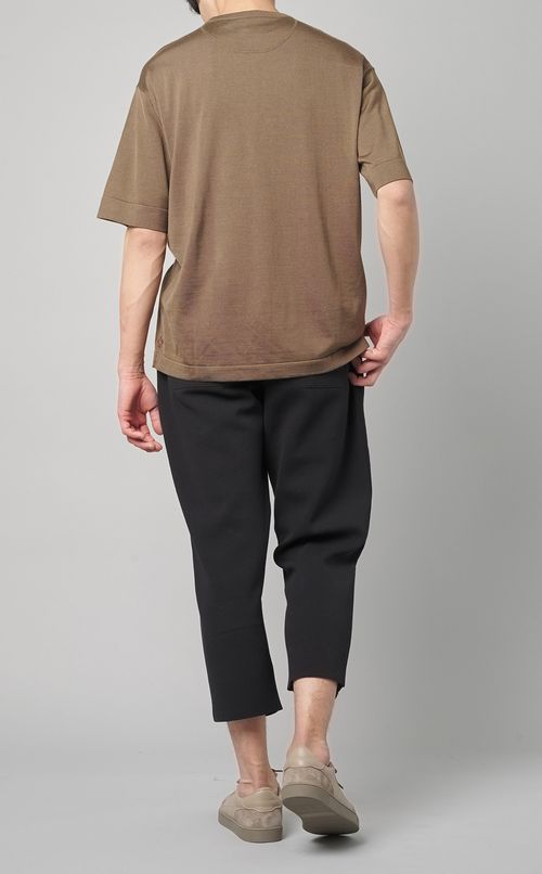 シルクコットンTシャツ