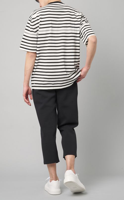 サマーコットンニットボーダーT