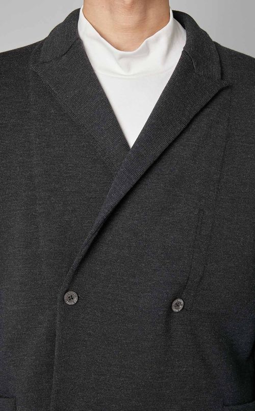 ウールミラノリブダブルジャケット