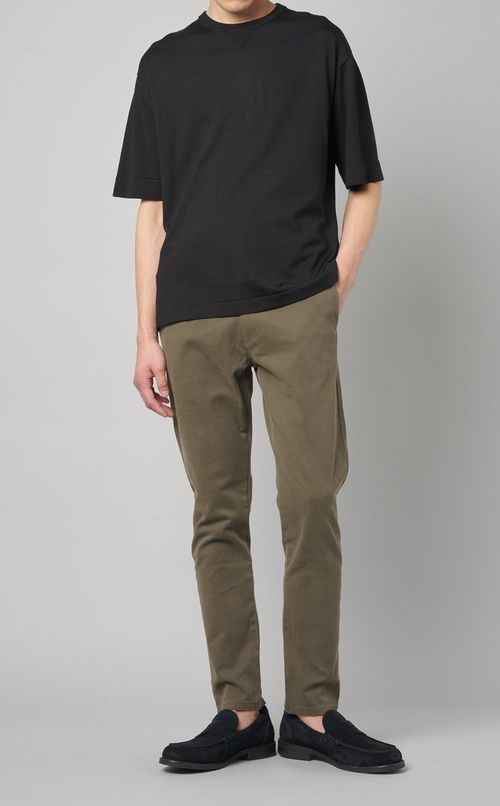 シルクコットンTシャツ