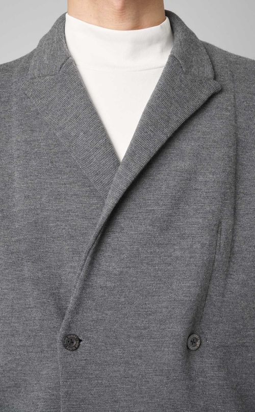 ウールミラノリブダブルジャケット