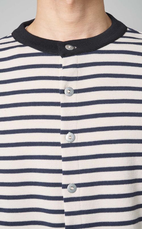 ボーダーカーディガン