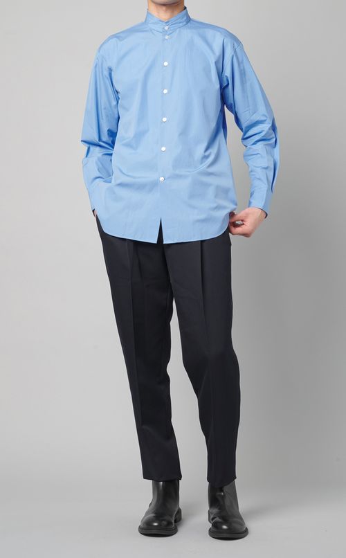 ウェストダブルボタンロールアップパンツ