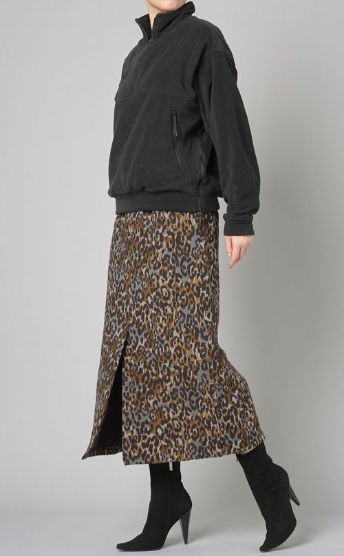 レオパードタイトスカート