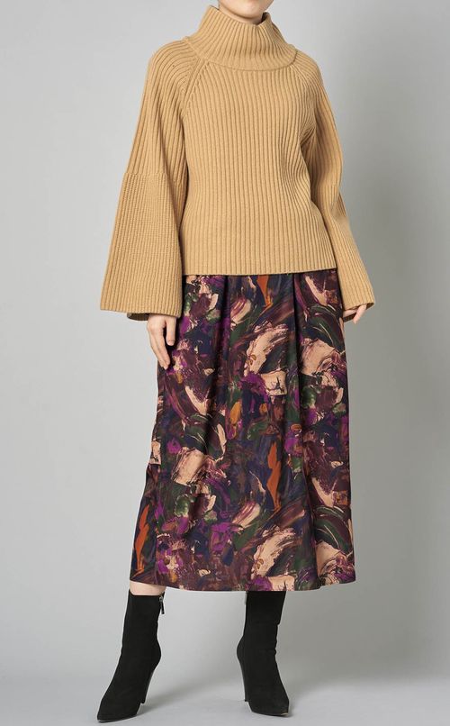 マルチプリントドッキングワンピース