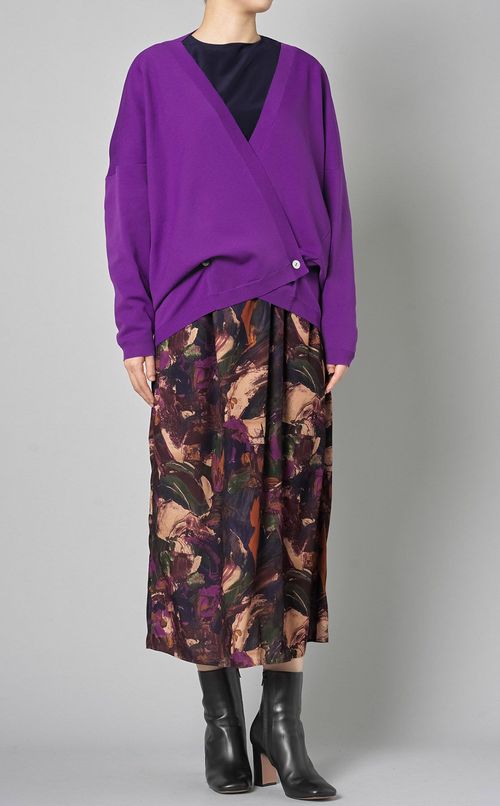 マルチプリントドッキングワンピース