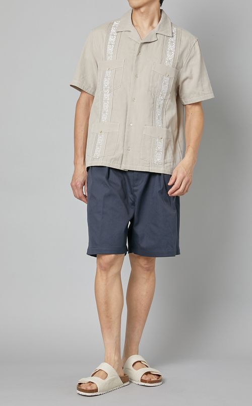 ポリエステルダブルバックルショーツ