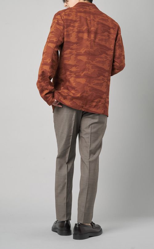 カモフラージュジャガードジャケット