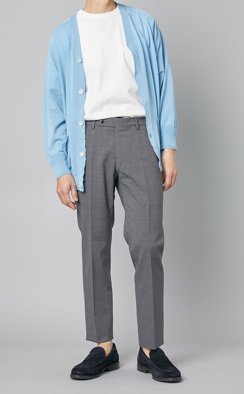 コットンサマーニットカーディガン