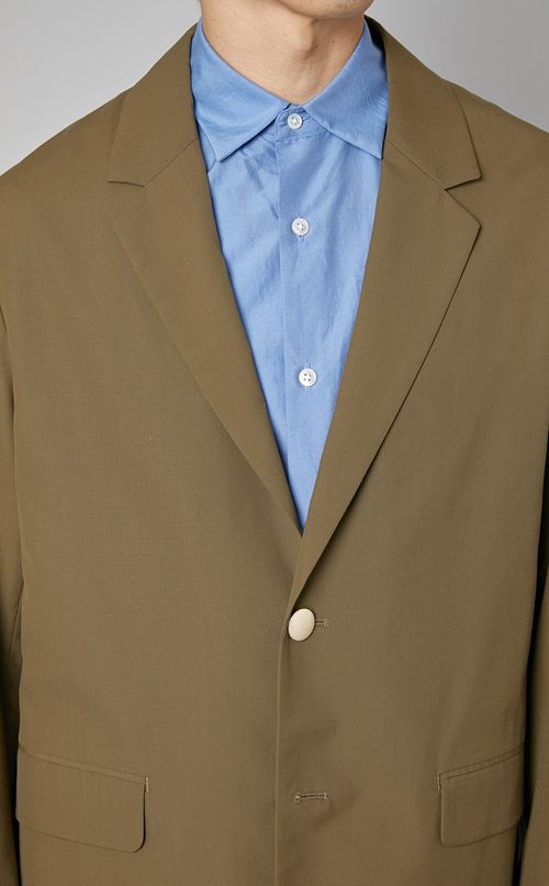 タイプライターシングル2ボタンジャケット