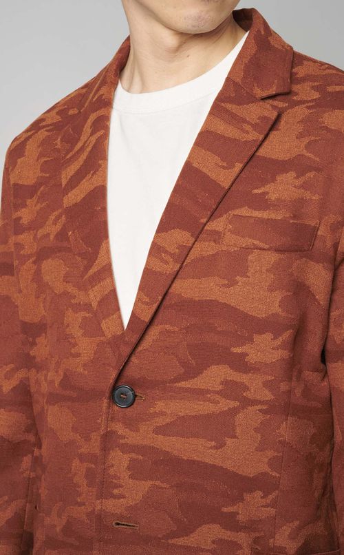 カモフラージュジャガードジャケット