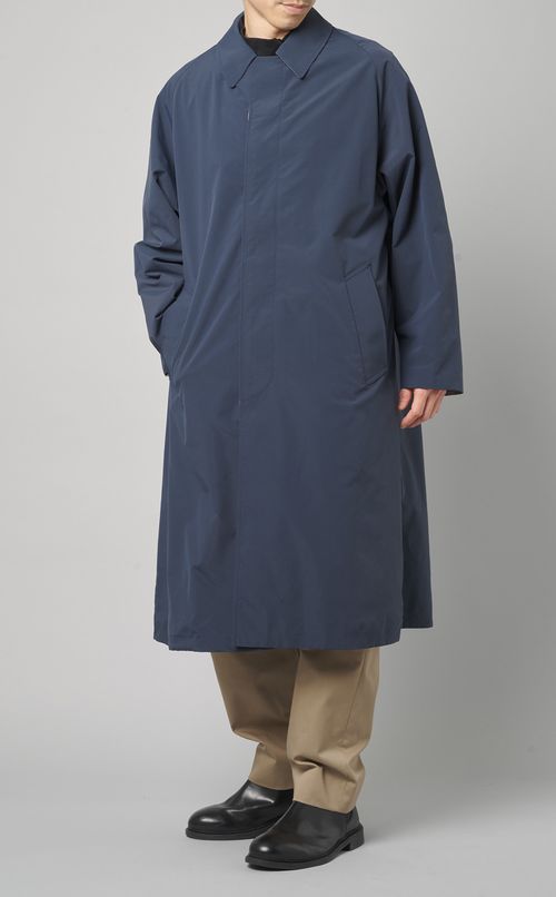 リバーシブルステンカラーコート