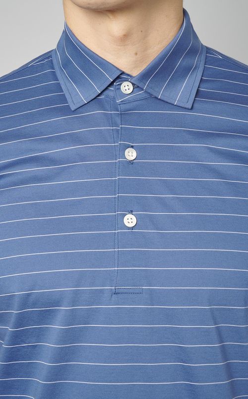 ボーダーポロシャツ