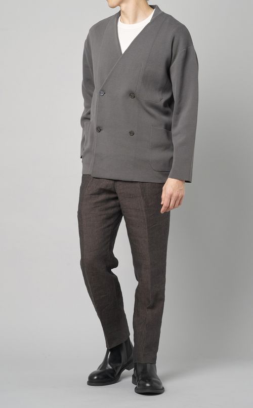 リネンシャンブレーイージースラックス