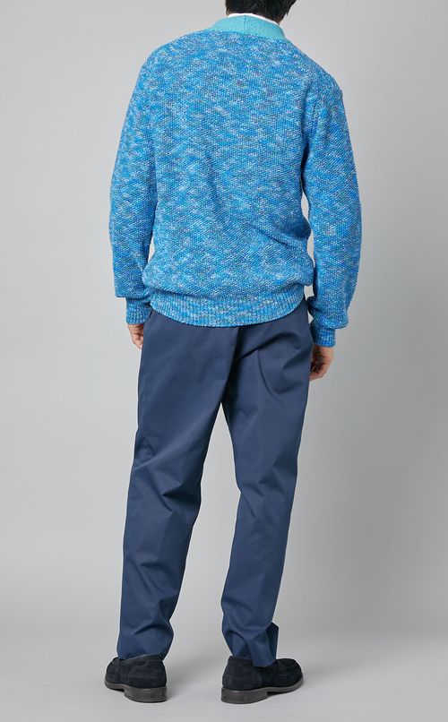 シルクコットンVネックカーディガン