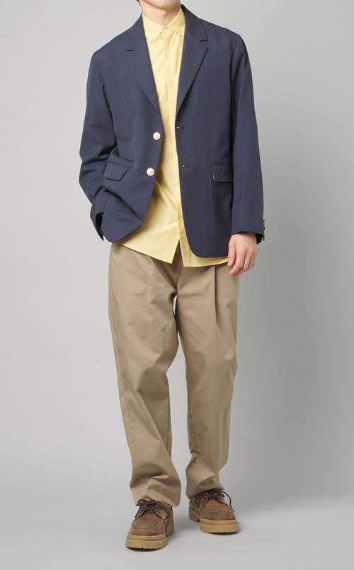 タイプライターシングル2ボタンジャケット