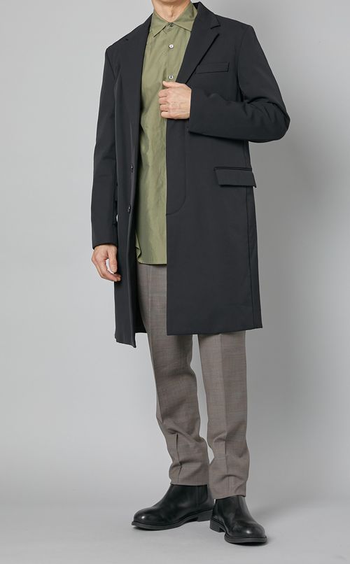 ナイロンポリウレタンチェスターコート