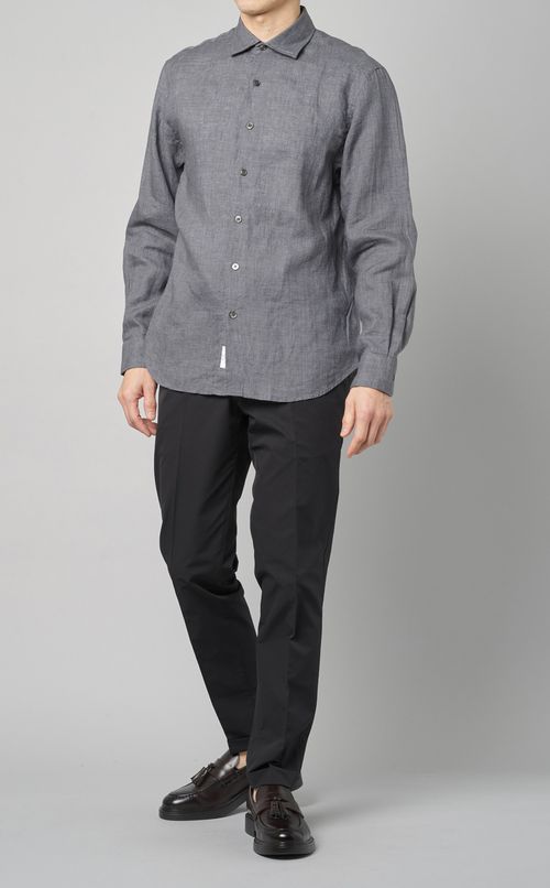 セミワイドカラーシャツ