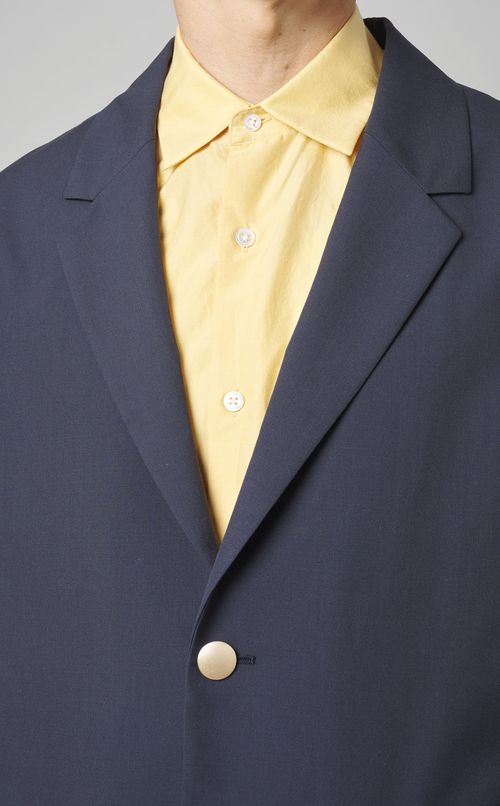 タイプライターシングル2ボタンジャケット