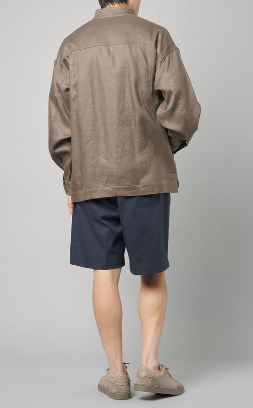 リネンツイルブルゾン