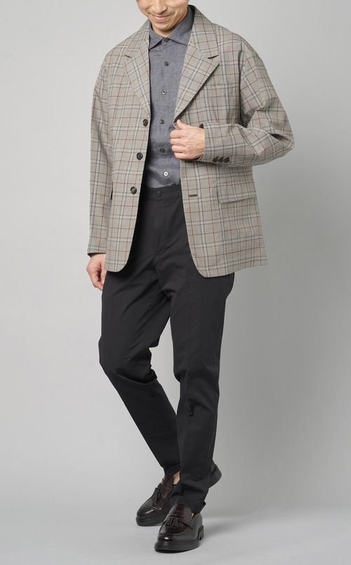 セミワイドカラーシャツ