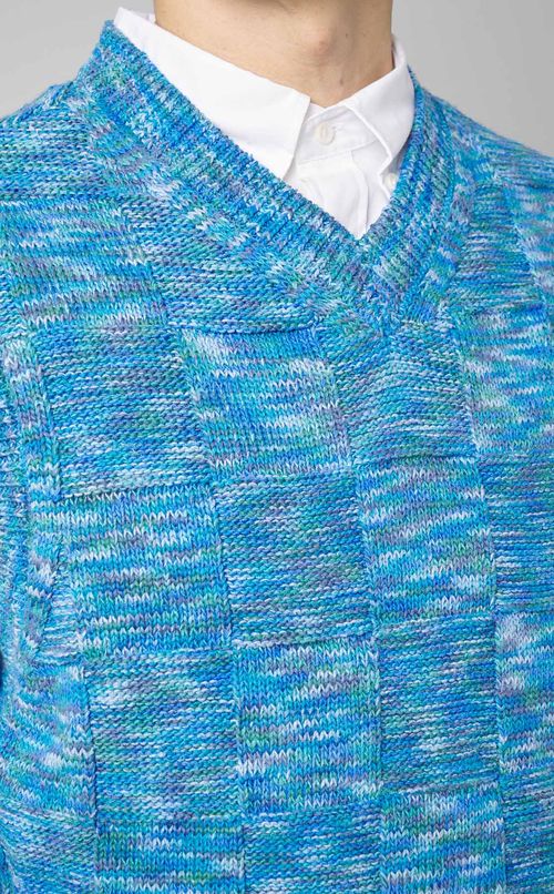 シルクコットンVネックベスト