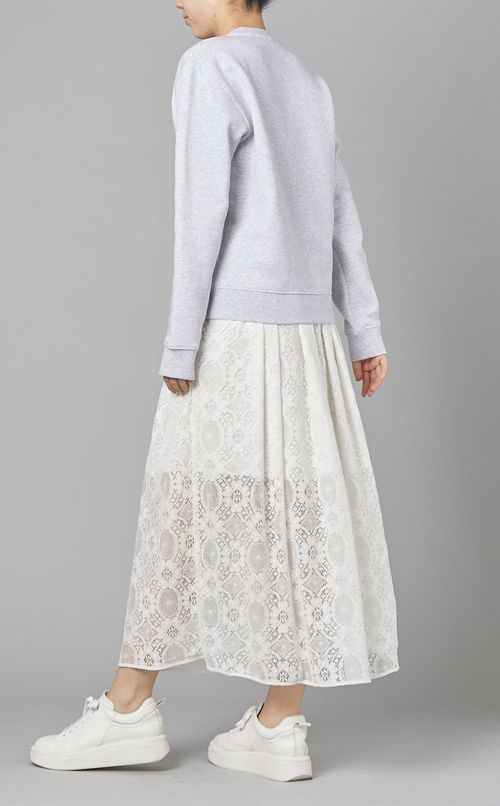 裏起毛ボックスロゴスウェット