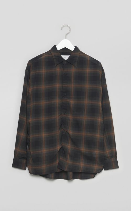 ロングスリーブギャザーシャツ