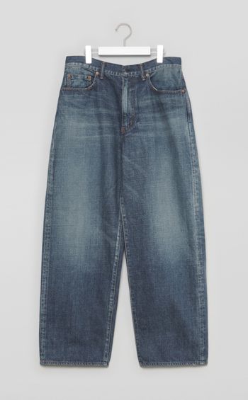 ワイドデニムパンツ