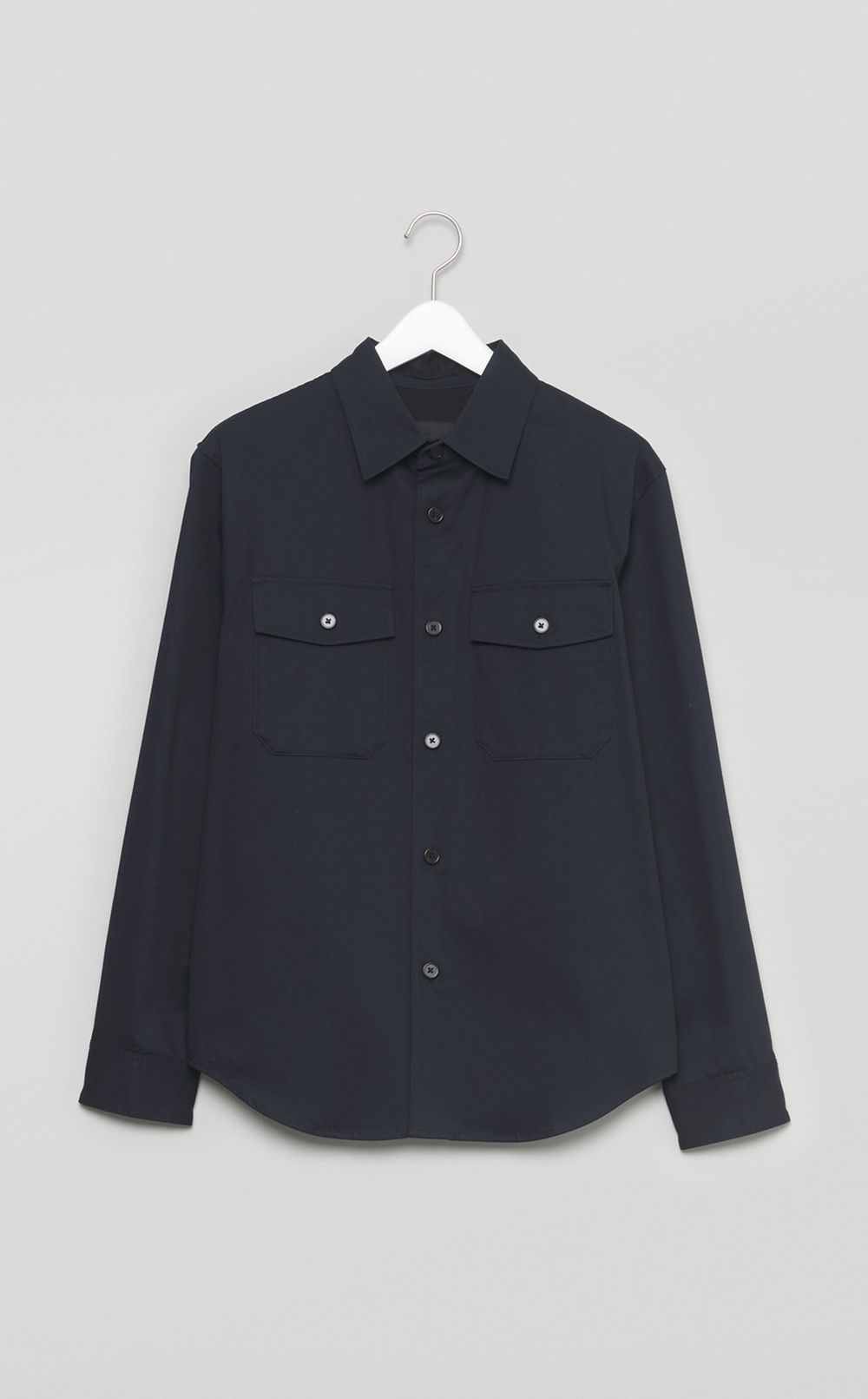 コットンツイルシャツジャケット