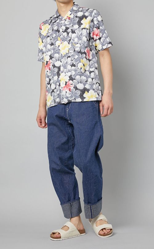 アロハプリントシャツ