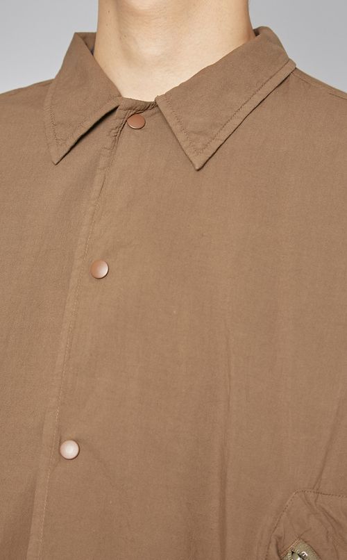 コットンポケットシャツ