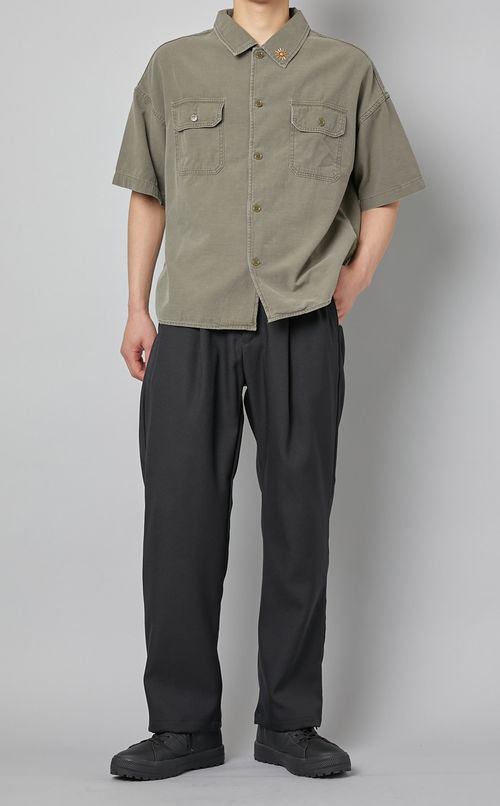 ツイルツータックパンツ