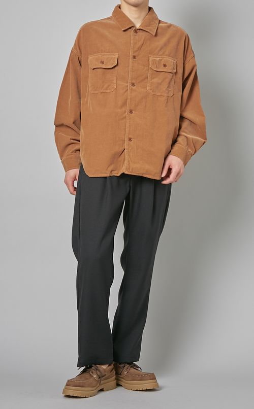 ツイルツータックパンツ