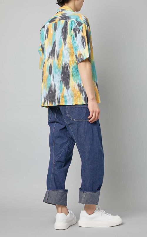 マルチプリント半袖シャツ