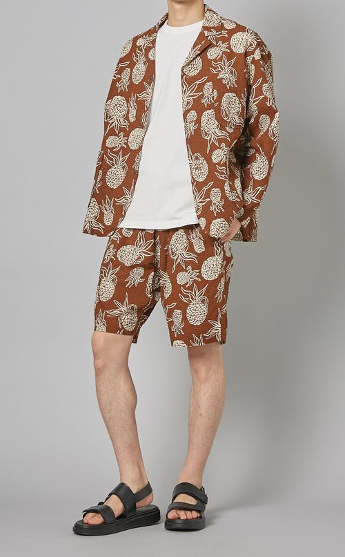 パイナップルプリントジャケット