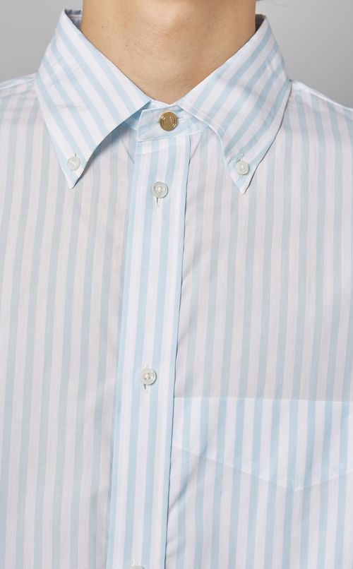 ストライプボタンダウンシャツ