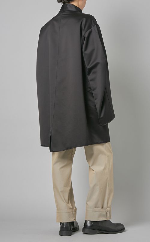 フィンクスサテンモッズコート