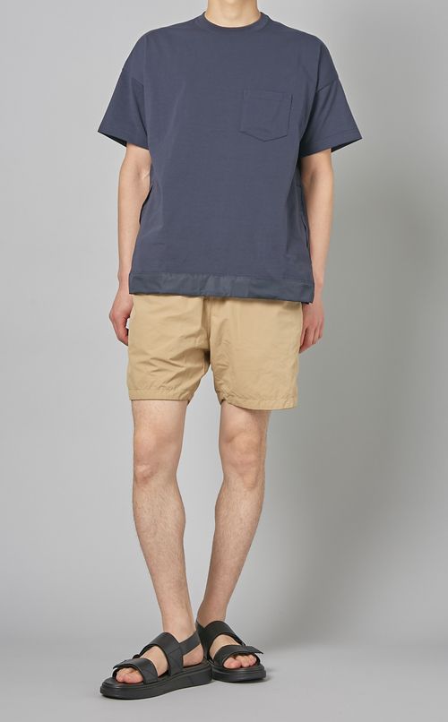 裾アジャスターポケットTシャツ