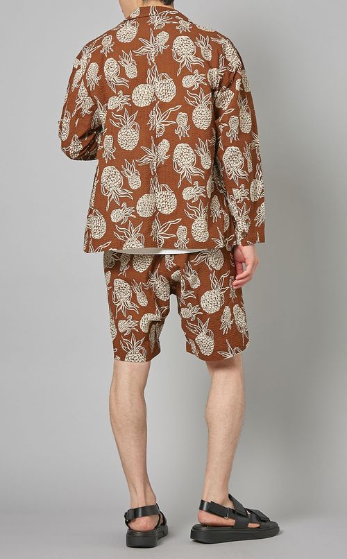 パイナップルプリントジャケット