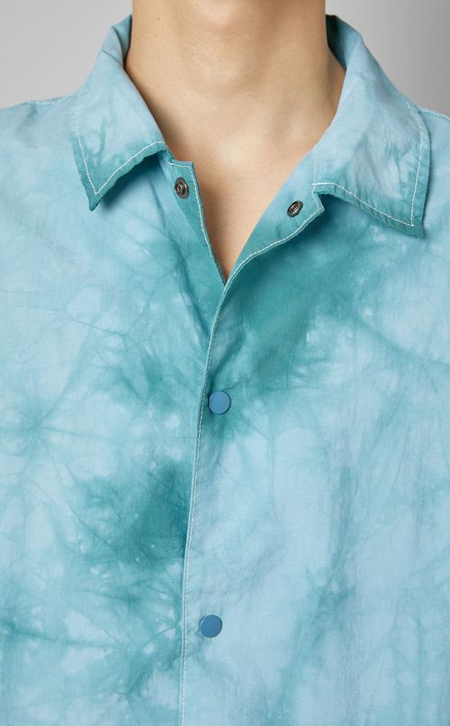 ナイロンタイダイオープンマウンパシャツ