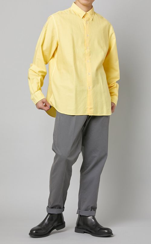 タックテーパードパンツ