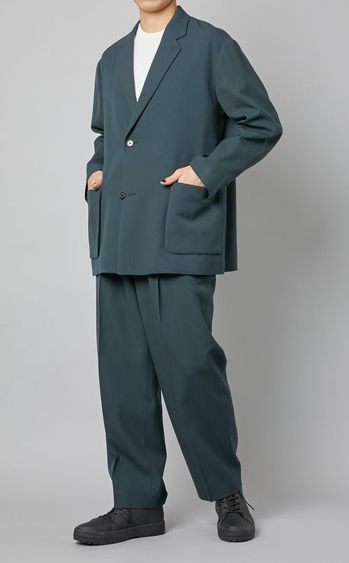 ワイドタックパンツ