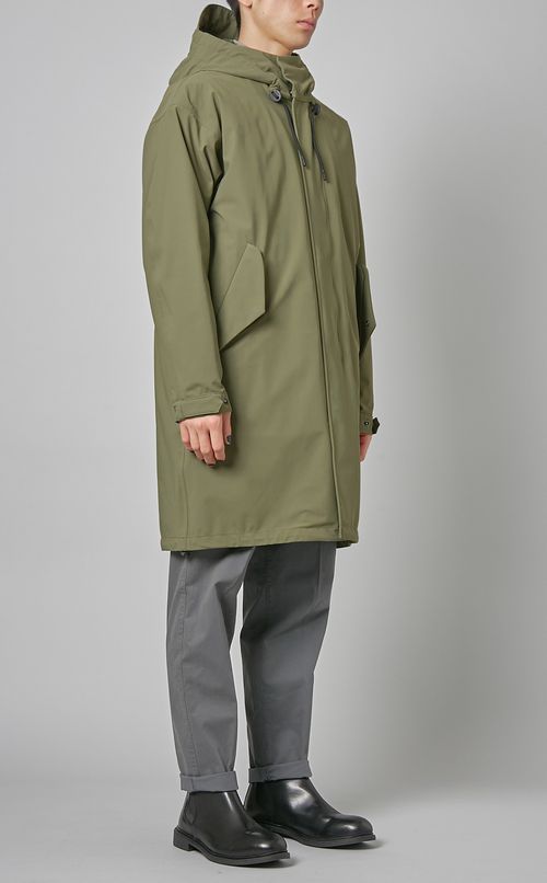 キルトライナー付フーディコート