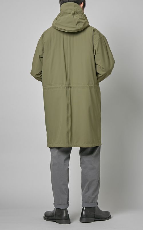 キルトライナー付フーディコート