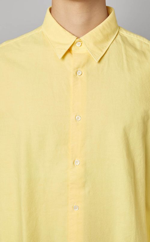 コットンレギュラーカラーシャツ