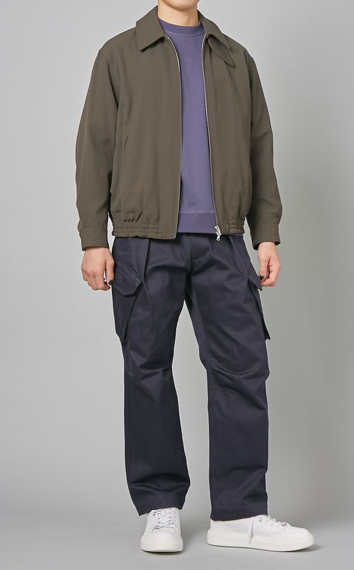 ウールジップジャケット