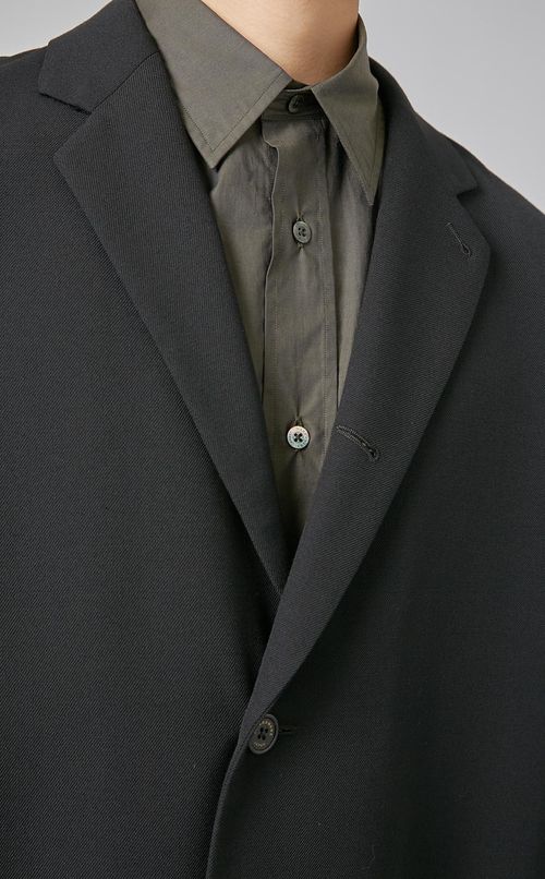 ウールツーボタンジャケット