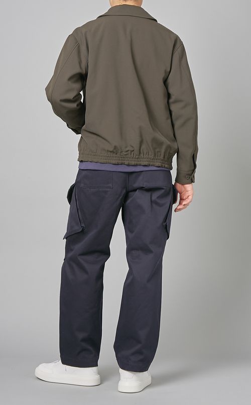 ウールジップジャケット