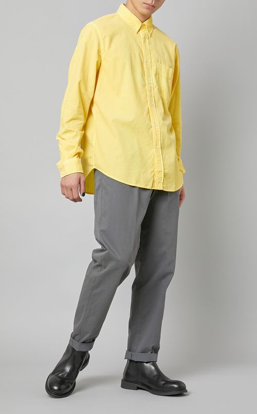 ライトコーデュロイボタンダウンシャツ